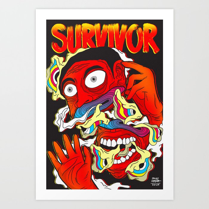 Reimagine Palahniuk - Survivor Art Print