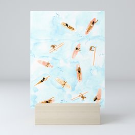 Surfers Mini Art Print
