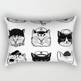 Ocean Cats Rectangular Pillow