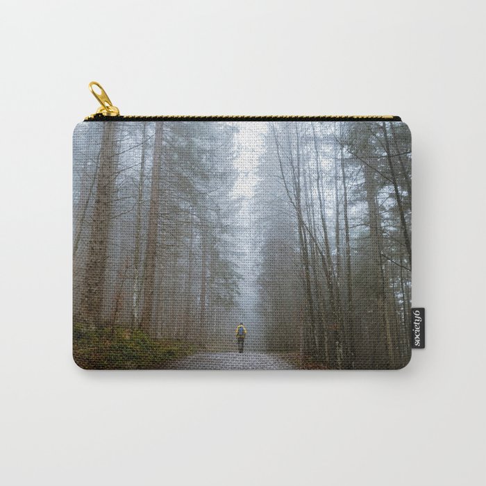 Autumn Adventure - Foggy Forest Carry-All Pouch