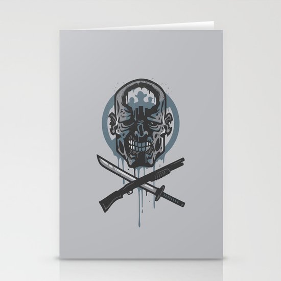 Dead Men Walking Stationery Cards
