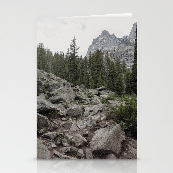 Cascade Canyon Trail, Grand Teton National Park Stationery Cards