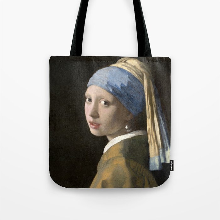 art of johannes vermeer Tote Bag