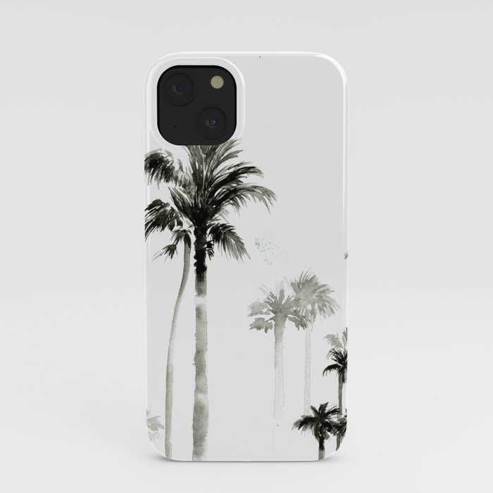 Shadow palms iPhone Case