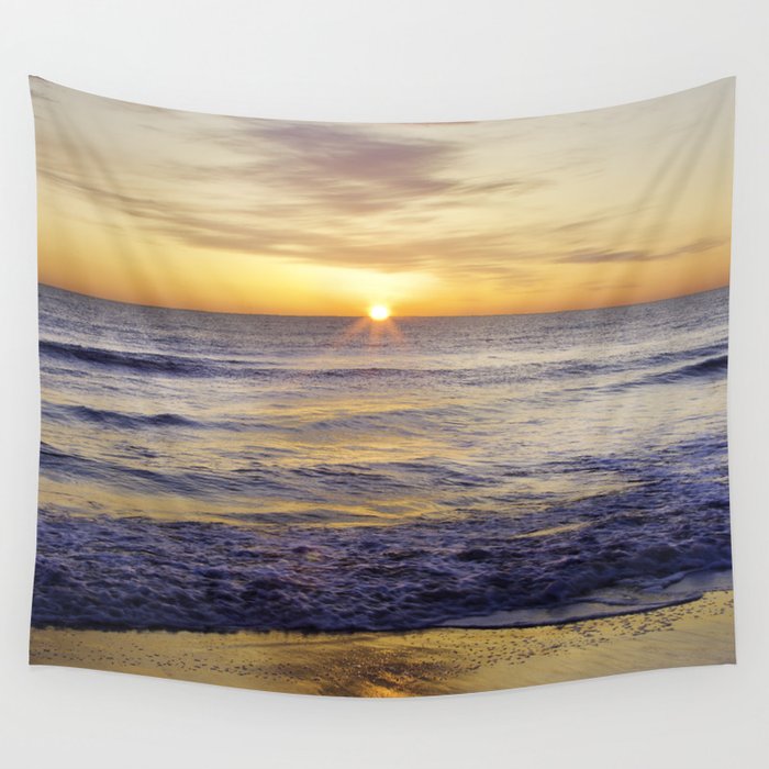 Virginia Beach Wall Tapestry By Mkatzdesigns