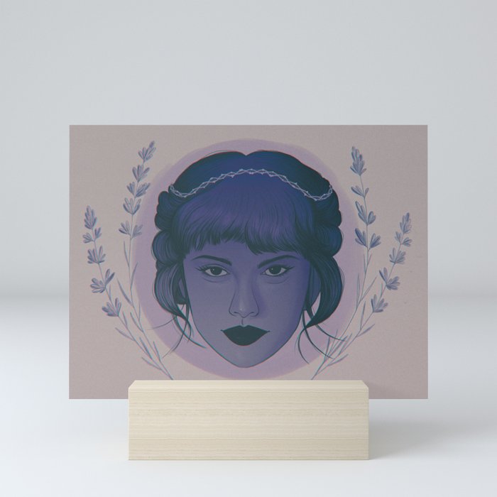 Lavender Taylor Mini Art Print