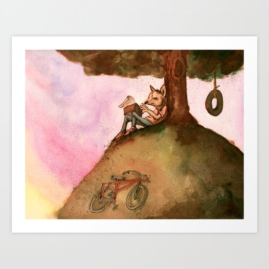Storyteller Art Print
