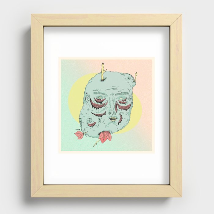 Caras Recessed Framed Print