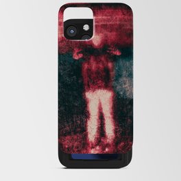The Abduction - red iPhone Card Case