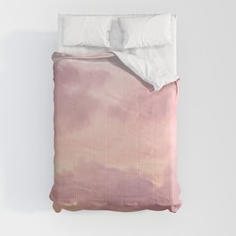 Pink Clouds Comforter