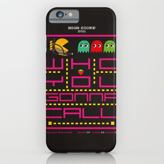 pacman ghostbuster iPhone & iPod Case