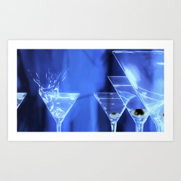 The Martini Art Print