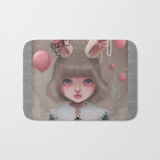 Juliette, balloons & pearls... Bath Mat