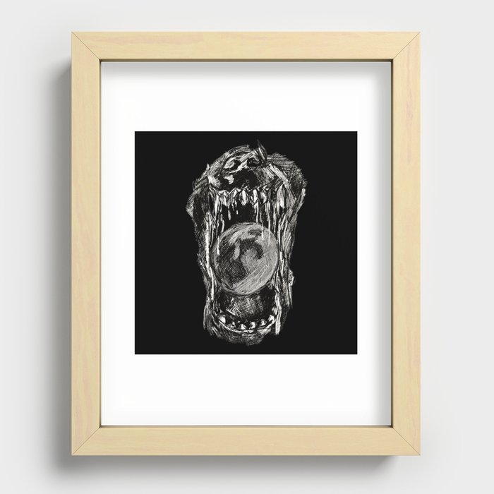 Werewolf  Recessed Framed Print