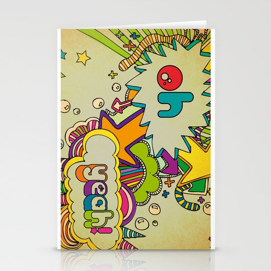 Yeah Yeah! Stationery Cards