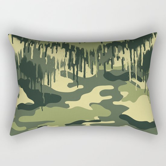 CAMOUFLAGE V Rectangular Pillow