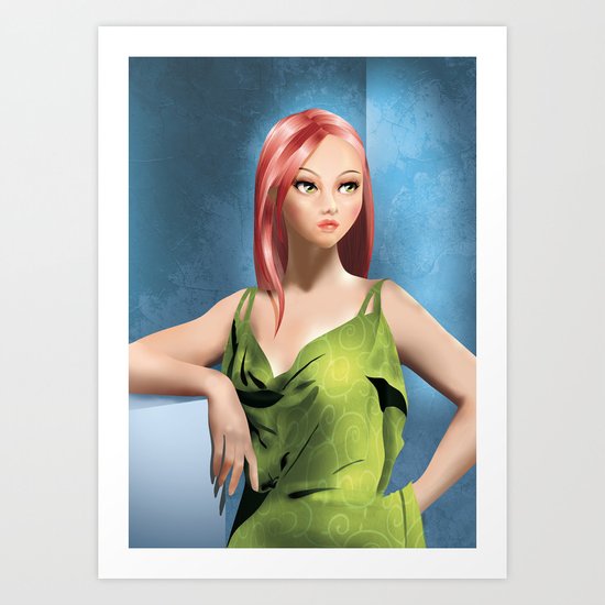 Vivien Art Print