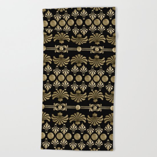 Ornamental Pattern 6 Beach Towel