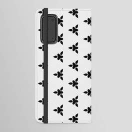 Black and White Geometric Design 080 Android Wallet Case