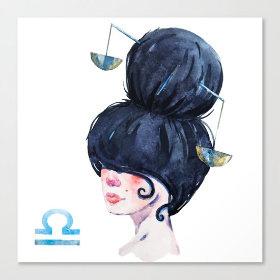 Libra Canvas Print