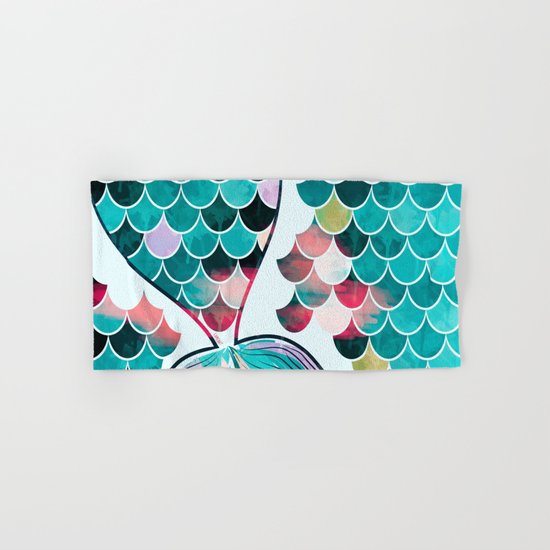 Mermaid Hand & Bath Towel