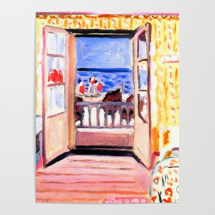 Henri Matisse Interior at Etretat Poster