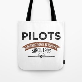 Pilot Proud Aviation Lover Gift Idea Tote Bag