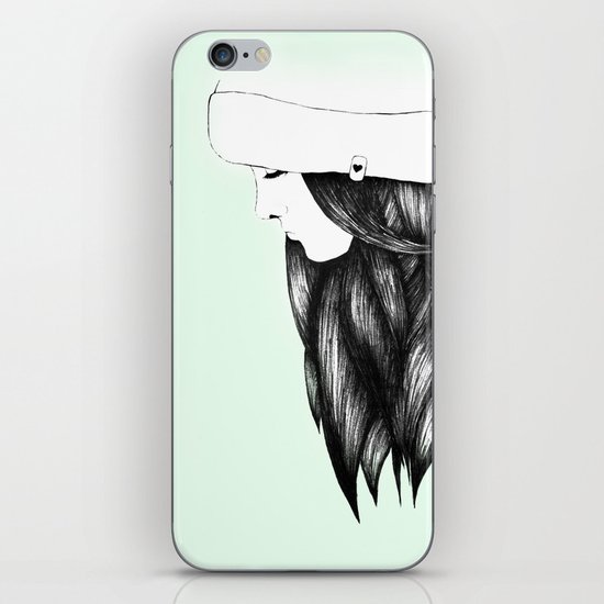 Snow Girl iPhone & iPod Skin