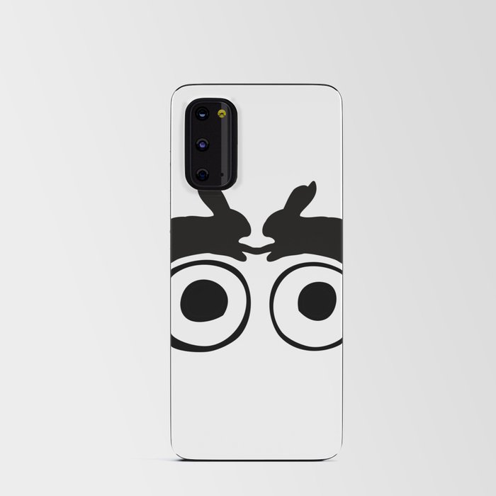 Double Rabbits Eyes Android Card Case