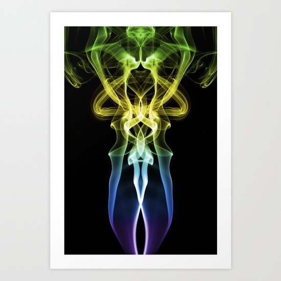 Smoke Photography #30 Art Print