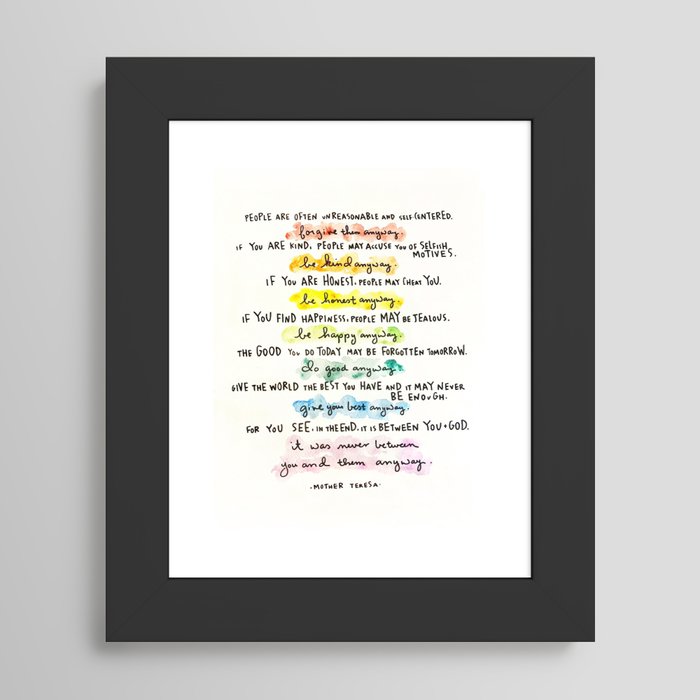 Framed Art Print