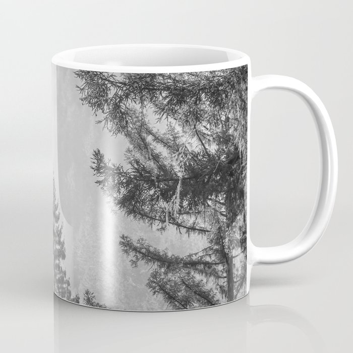 Redwood Park Black and White Coffee Mug