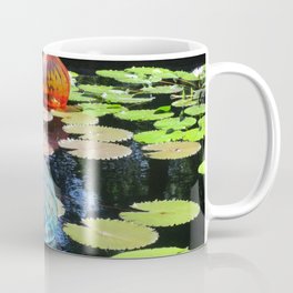 Lily Pond and Glass Floaters Coffee Mug