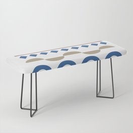 Patterned shape line collection 6 Bench