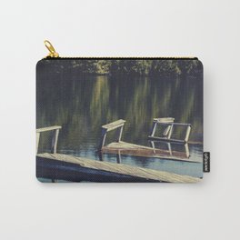 Down By The Docks Carry-All Pouch | Summer, Color, Lake, Abandoned, Water, Photo, Dock, Digital 