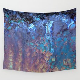 Waterfall. Rustic & crumby paint. Wall Tapestry