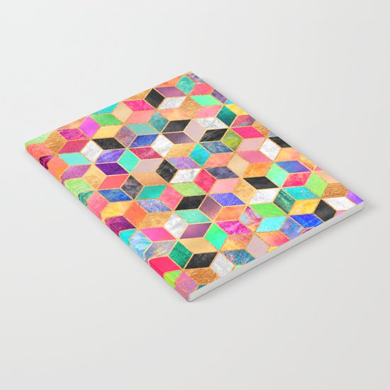 Colorful Cubes Notebook