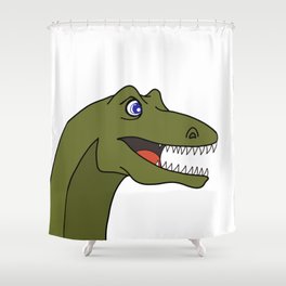 Tyrannosaurus for dinosaur lovers Shower Curtain