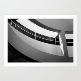 Getty Abstract No.2 Art Print | Abstract, Photo, Black and White, Architecture 