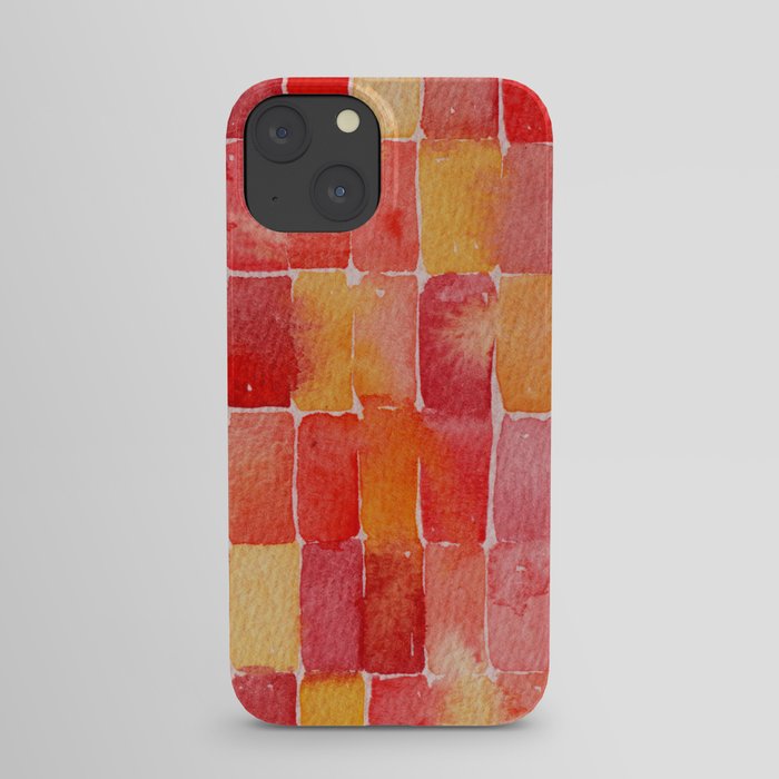 August Watercolor iPhone Case