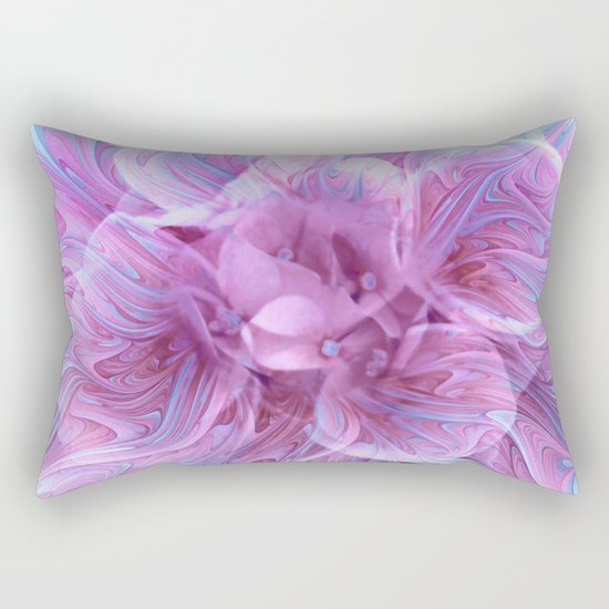 Fractal Flower 3 Rectangular Pillow