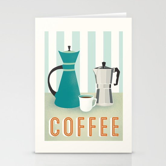 Coffee Stationery Cards
