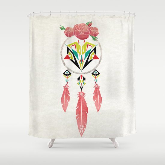 dream flowers Shower Curtain