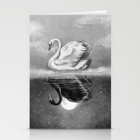 Dark Mirror Stationery Cards
