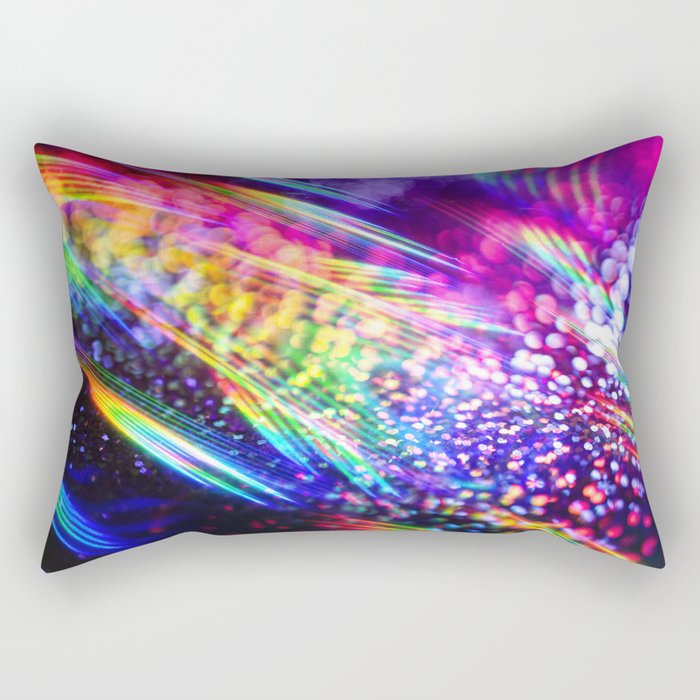 Kaleidoscope Wave Rectangular Pillow