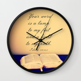Bible  Wall Clock