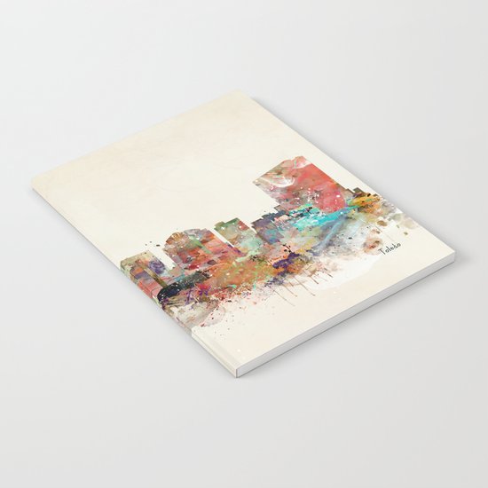 toledo ohio skyline Notebook
