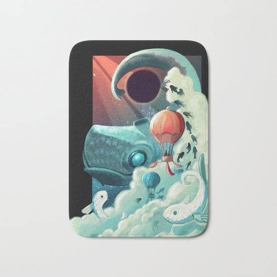 Space Oddity Bath Mat