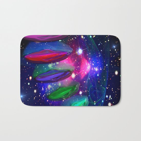 Intergalactic Invasion Bath Mat