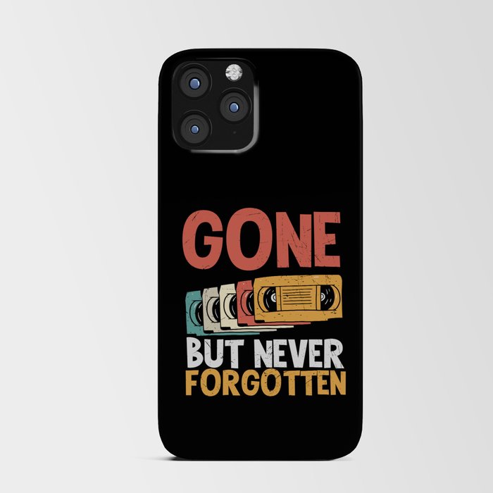 Gone But Never Forgotten Video Tapes iPhone Card Case